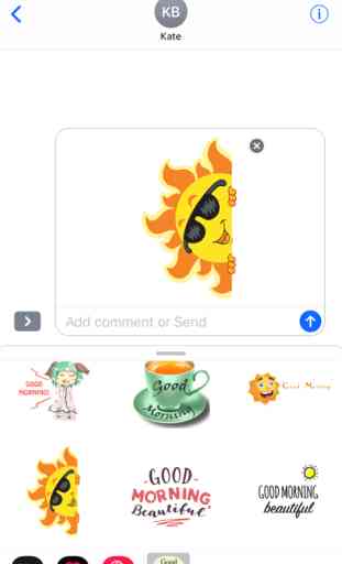 Good Morning Stickers 2018 2
