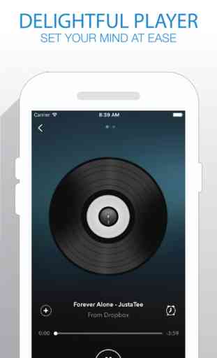 Katrina Music - Music Player For Cloud Platforms from Box Drive 2