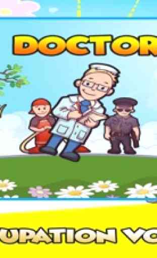 Occupation & Professions vocabulary game for kids 2