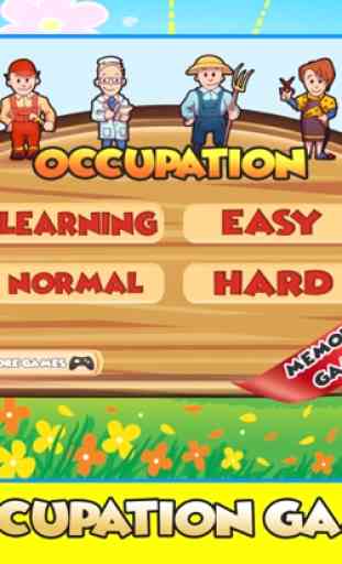 Occupation & Professions vocabulary game for kids 4