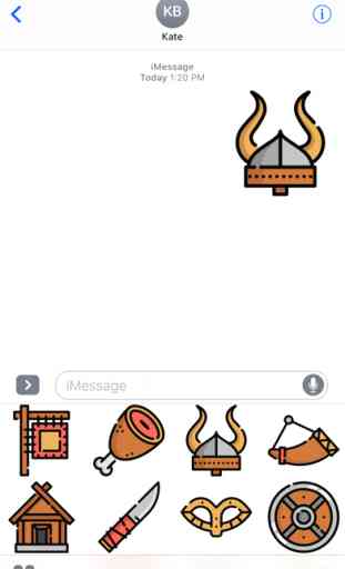 Vikings Stickers Emojis 1