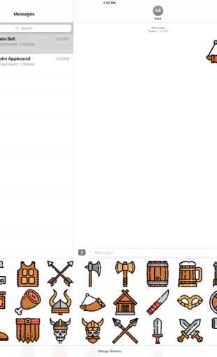 Vikings Stickers Emojis 4