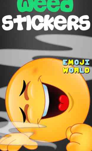 Weed Emoji - Stoned High Emoji 3