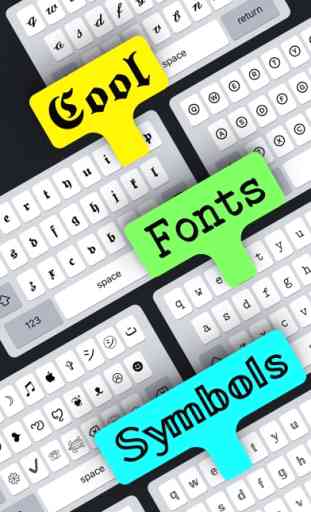 Fonts: Keyboard for iPhone 2