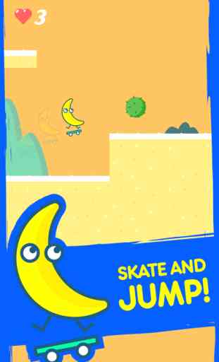 Banana on a Skateboard: GO! 1