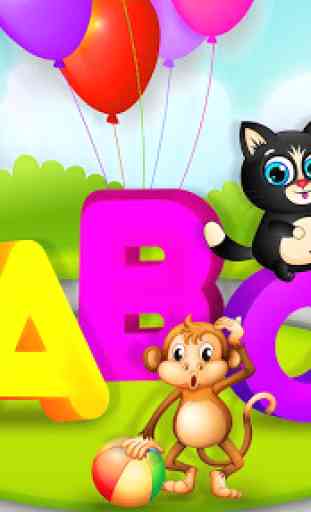 Aadhya's Kids World: ABC Tracing & Phonics Game 1