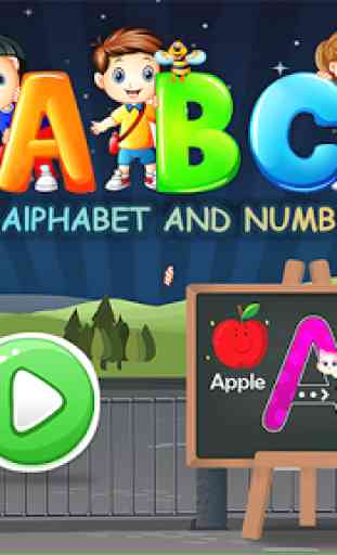 ABC KIDS  - Tracing Alphabets & Numbers‏‎ 1
