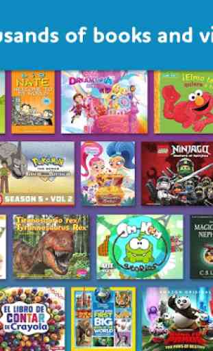 Amazon FreeTime Unlimited - Kids' Videos & Books 1