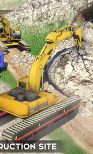 Amphibious Excavator Construction Crane Simulator 2