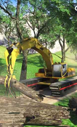Amphibious Excavator Construction Crane Simulator 4