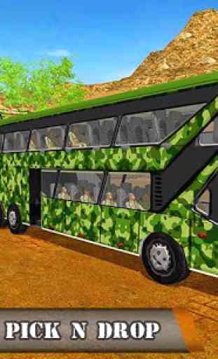 Army Bus Driving 2019 - Military Coach Transporter 1