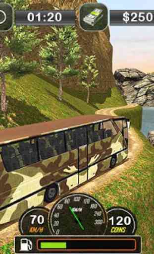 Army Bus Driving 2019 - Military Coach Transporter 2