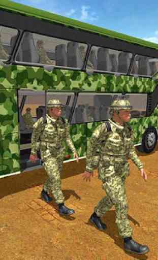 Army Bus Driving 2019 - Military Coach Transporter 4