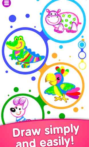 Bini DRAW & DANCE! Kids Coloring Apps for Toddler! 1