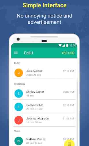CallU - Free phone calls & Wifi calling & VoIP 4