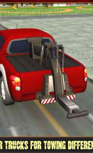 Car Tow Truck Transporter 3D 2