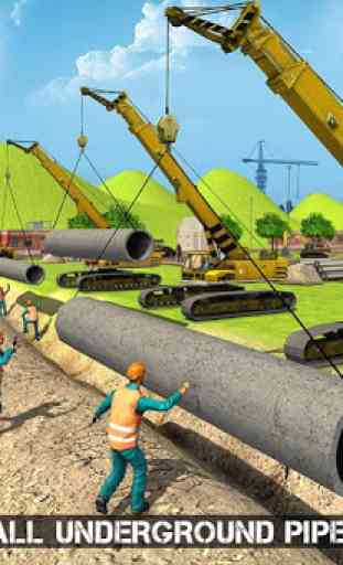 City Road Builder Construction Excavator Simulator 1