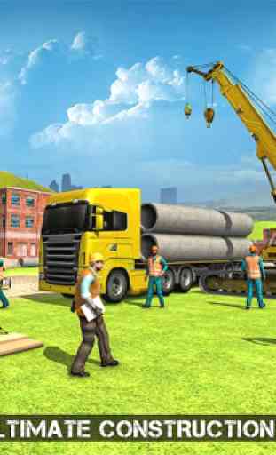 City Road Builder Construction Excavator Simulator 4