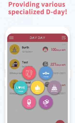 DAY DAY Widget - Events Countdown 4