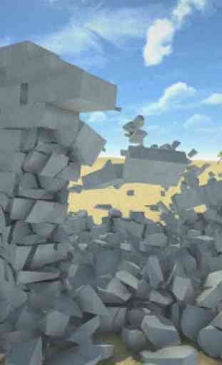 Destruction physics: explosion demolition sandbox 3