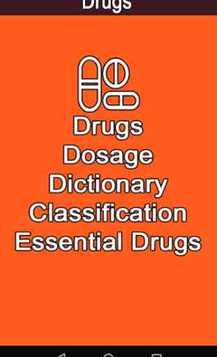 Drugs  (Classifications,Dosage & Dictionary) 1