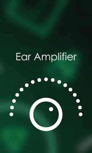 Ear Amplifier Speaker Mic Booster Super Hearing 2