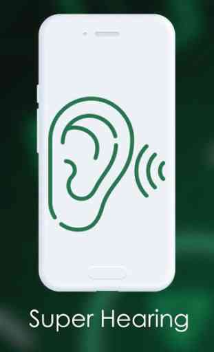 Ear Amplifier Speaker Mic Booster Super Hearing 3
