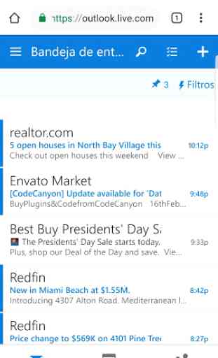 Email app for Android 1