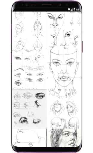 Face Drawing Step by Step 2
