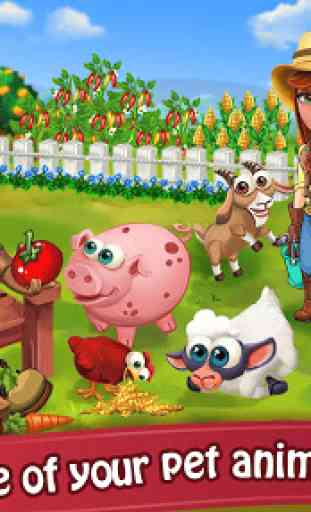 Farm Day Village Farming: Offline Games 2