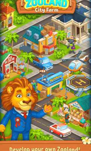 Farm Zoo: Happy Day in Animal Village and Pet City 3