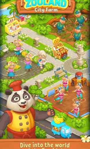 Farm Zoo: Happy Day in Animal Village and Pet City 4