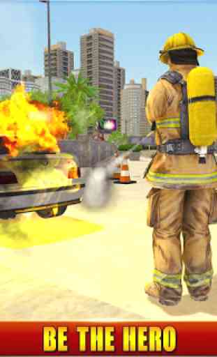Firefighter Simulator 2018: Real Firefighting Game 4