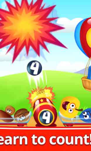 Funny Food 123! Kids Number Games for Toddlers 2