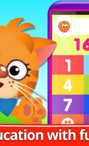 Funny Food 123! Kids Number Games for Toddlers 4