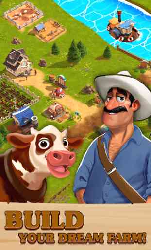 Happy Town Farm: Free Farming Games 2020 1