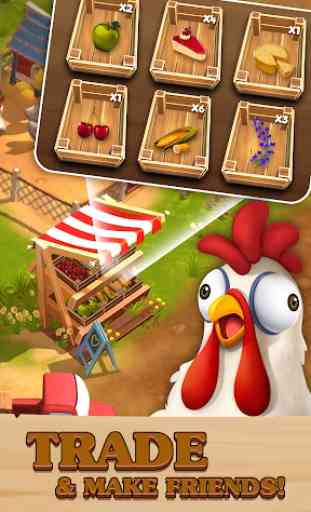 Happy Town Farm: Free Farming Games 2020 2