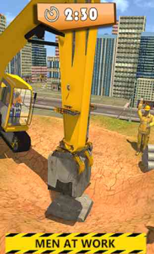 Heavy Construction Building: Truck Excavator Games 2