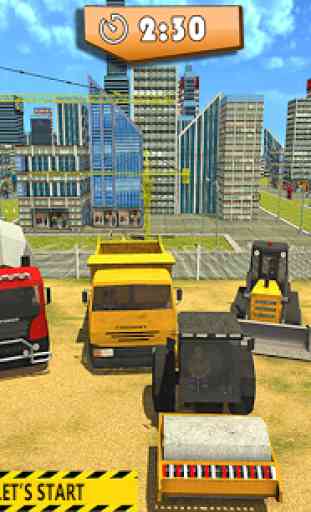 Heavy Construction Building: Truck Excavator Games 4