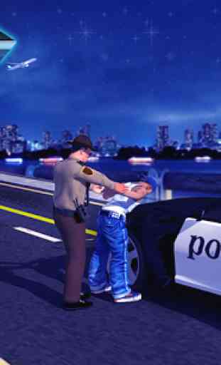Highway Police Chase: High Speed Cop Car Grappler 2
