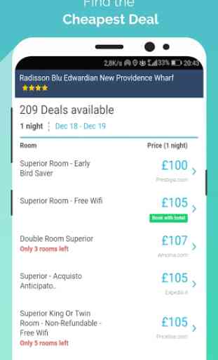 Hotel Deals - Booking online 4