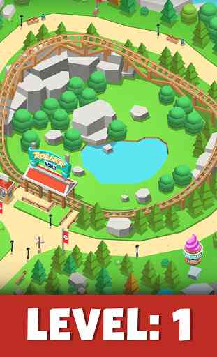 Idle Theme Park Tycoon - Recreation Game 1
