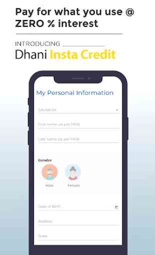 Indiabulls Dhani: Instant Personal Loan & EMI Card 4