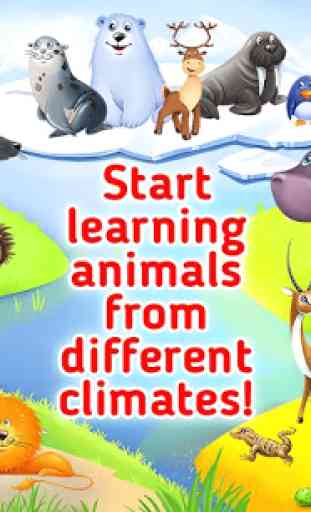 Learning Animals for Toddlers - Educational Game 1