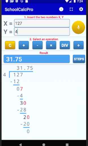 Long Division Calculator - Long Multiplication 2
