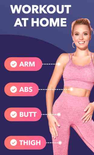 Lose Weight App for Women - Workout at Home 1