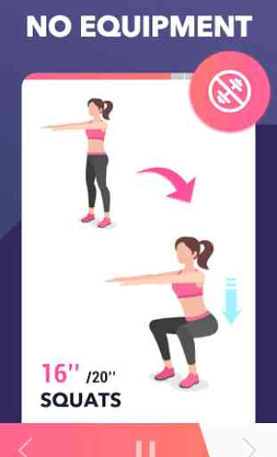 Lose Weight App for Women - Workout at Home 2