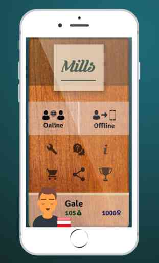 Mills | Nine Men's Morris - Free online board game 2