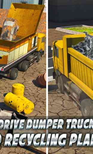 Monster Car Crusher Crane 2019: City Garbage Truck 4