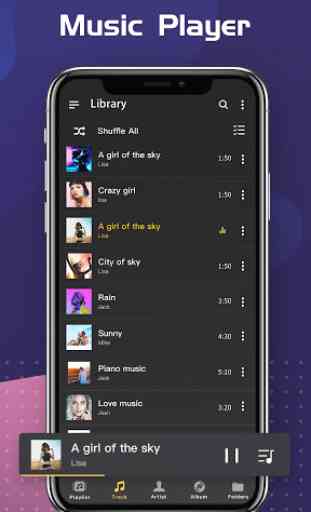 Music player - MP3 player & Audio player 4